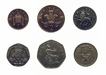 Image showing Vintage Pounds