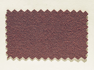 Image showing Vintage looking Fabric swatch