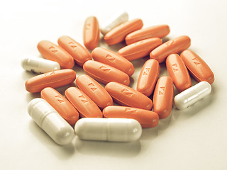 Image showing Vintage looking Pills picture
