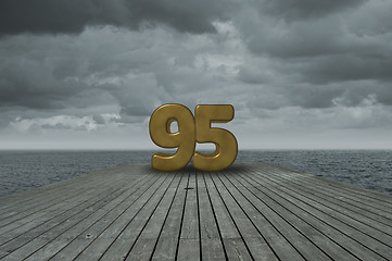 Image showing number ninety-five