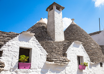 Image showing Alberobello, ITALY - Trulli di Alberobello, UNESCO heritage site