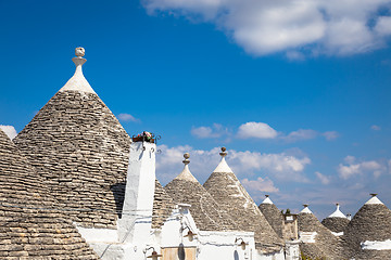 Image showing Alberobello, ITALY - Trulli di Alberobello, UNESCO heritage site