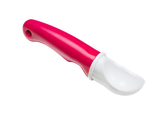 Image showing Plastic ice cream scooper