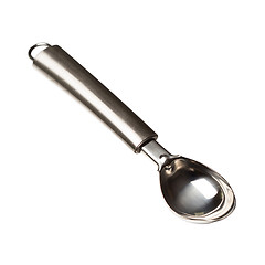 Image showing Steel ice cream scooper