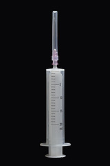 Image showing Close-up of syringe 