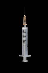 Image showing Close-up of syringe 