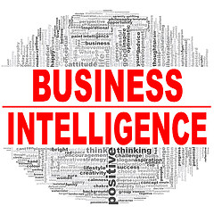 Image showing Business Intelligence word cloud