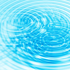 Image showing Abstract background with water ripples