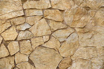 Image showing Texture of stone wall