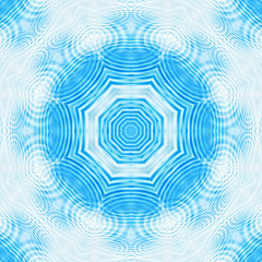 Image showing Abstract blue pattern