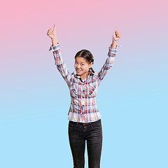 Image showing Asian Girl With Well Done