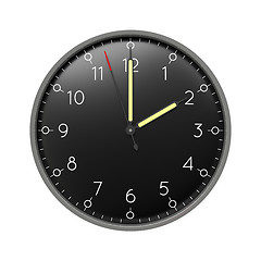 Image showing a clock shows 2 o\'clock
