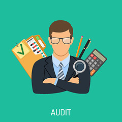 Image showing Auditor and Accounting Concept