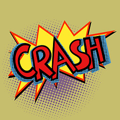 Image showing crash comic text