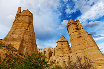 Image showing Love valley near Goreme, Turkey