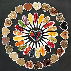 Image showing Health Food Wheel