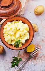 Image showing mashed potato