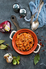 Image showing minced meat with rice