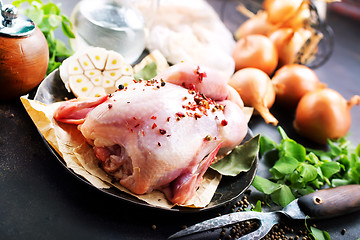 Image showing raw chicken 