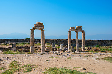 Image showing photo of ancient city Hierapolis