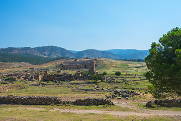 Image showing photo of ancient city Hierapolis