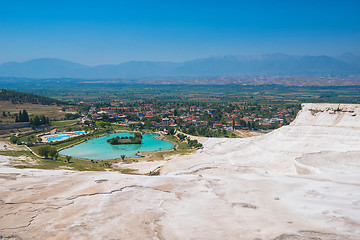 Image showing Famous Turkish Pammukale