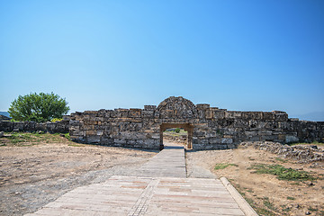 Image showing photo of ancient city Hierapolis