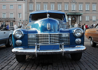 Image showing American Blue Car