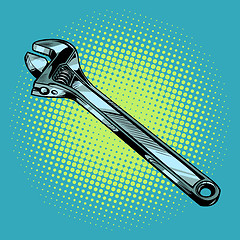 Image showing Adjustable wrench tool