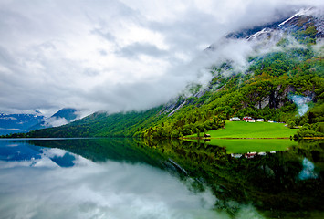 Image showing Beautiful Nature Norway.