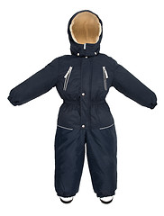 Image showing Childrens snowsuit fall