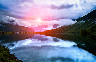 Image showing Beautiful Nature Norway.