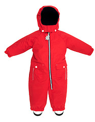 Image showing Childrens snowsuit fall