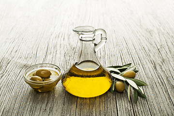 Image showing Olive oil