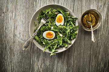 Image showing Dandelion salad