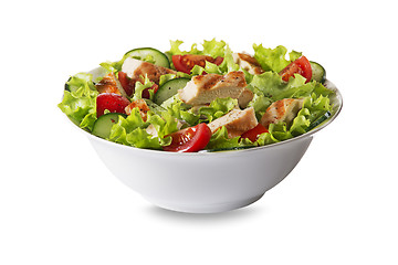 Image showing Chicken salad