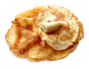 Image showing freshly baked crepes