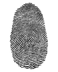 Image showing fingerprint