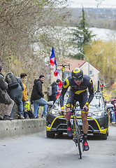 Image showing The Cyclist Antoine Duchesne - Paris-Nice 2016