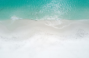 Image showing Idyllic water at Hyams Beach Australia