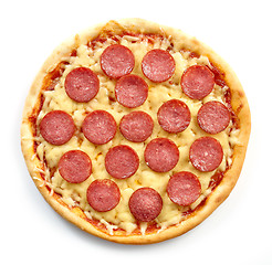 Image showing freshly baked pizza