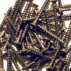 Image showing Vintage looking Screws