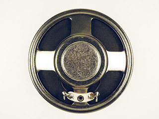 Image showing Vintage looking Loud speaker