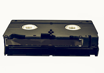 Image showing Vintage looking Video tape