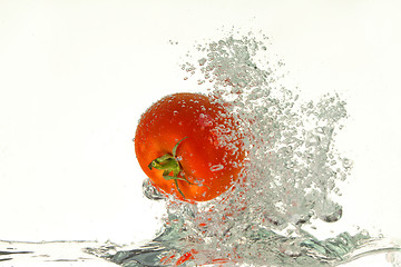 Image showing Tomato In The Water