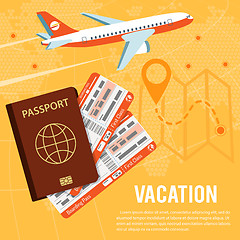 Image showing Vacation and Tourism Concept