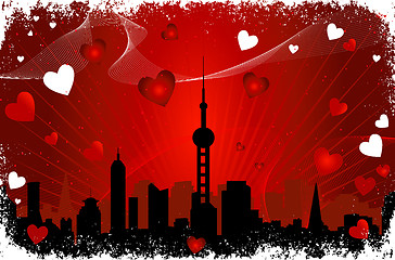 Image showing valentines background