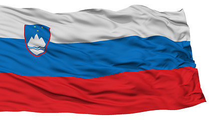 Image showing Isolated Slovenia Flag