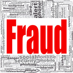 Image showing Fraud word cloud