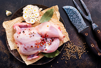 Image showing raw chicken 